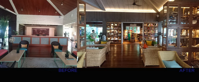 TZB – Thong Sai Bay – Lobby renovation